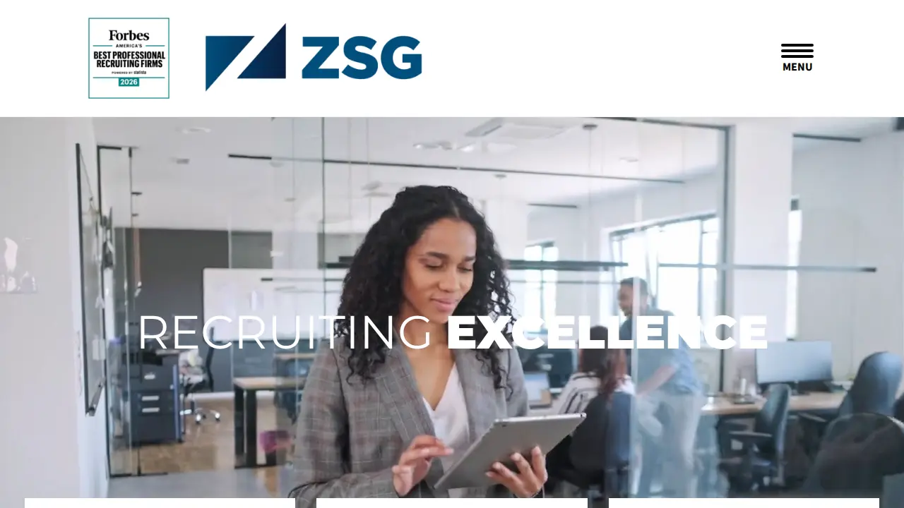 Zambito Search Group website