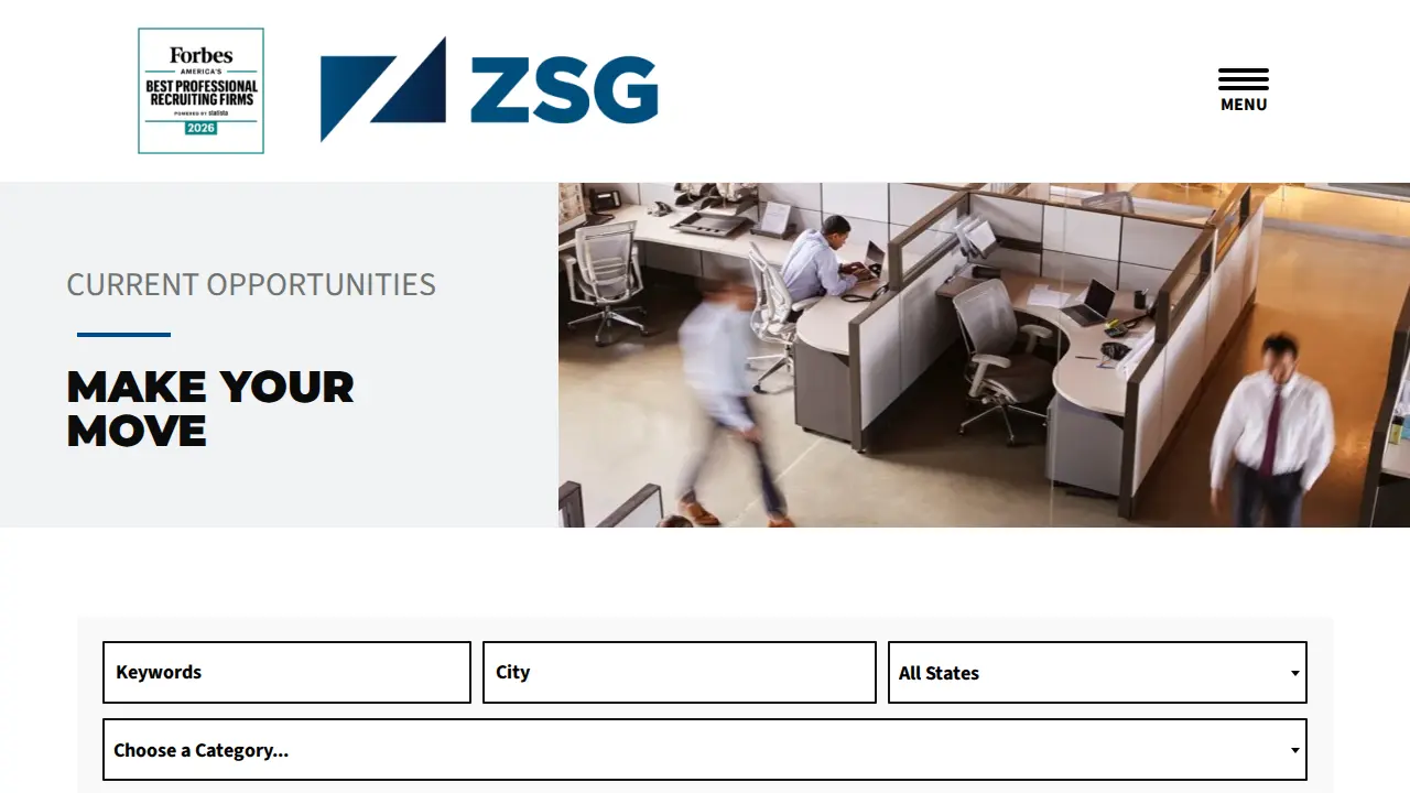 Zambito Search Group page