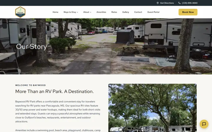 /about — Baywood RV Park