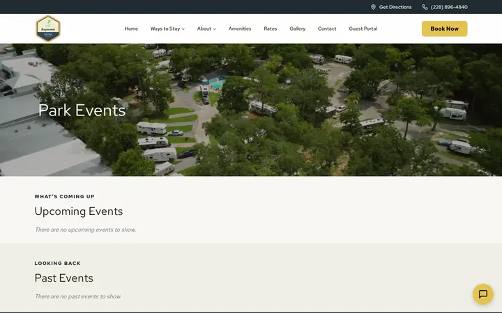 /about/park-events — Baywood RV Park