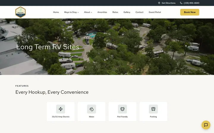 /ways-to-stay/long-term-rv-sites — Baywood RV Park