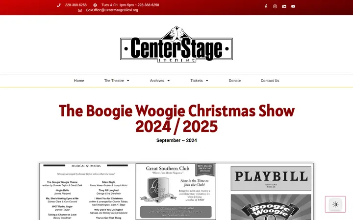 /the-boogie-woogie-christmas-show-2024-2025 — Center Stage Theatre