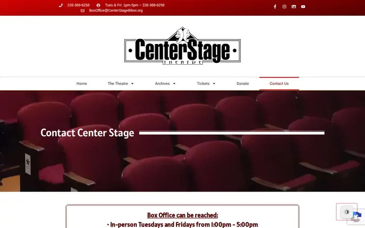 /contact-center-stage — Center Stage Theatre