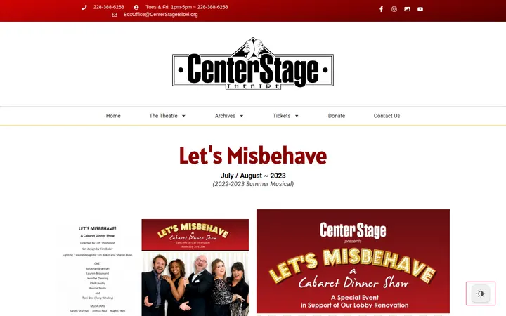 /lets-misbehave-2022-2023 — Center Stage Theatre