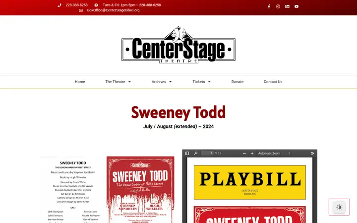 /sweeney-todd-2023-2024 — Center Stage Theatre