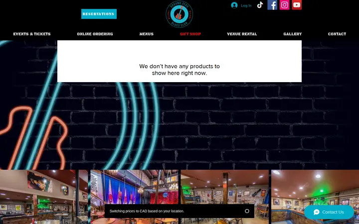 /shop — Ground Zero Blues Club & Restaurant Biloxi