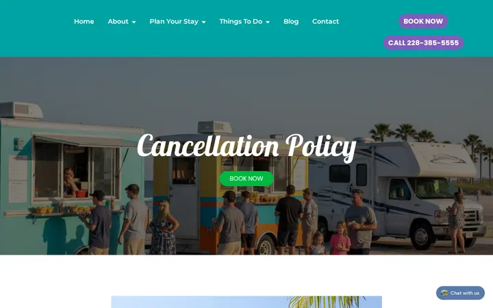 /cancellation-policy — Gulf Beach RV Resort