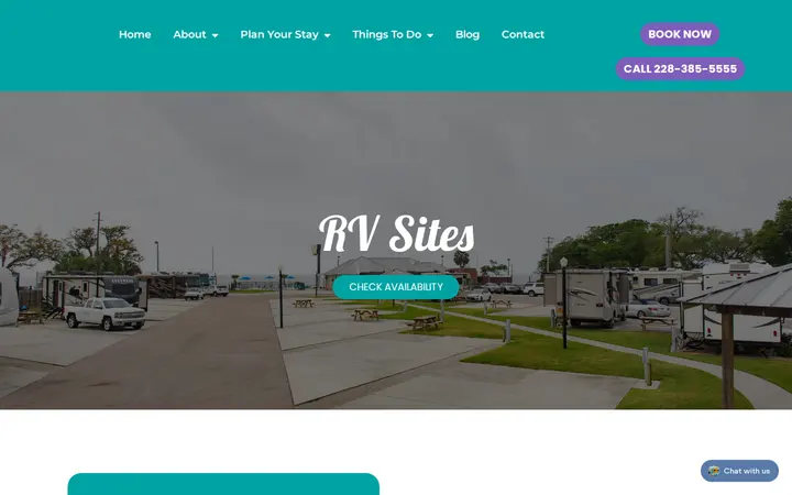/rv-sites — Gulf Beach RV Resort