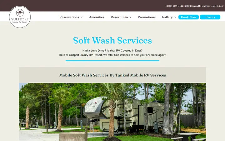 /soft-wash-rv-services — Gulfport Luxury RV Resort
