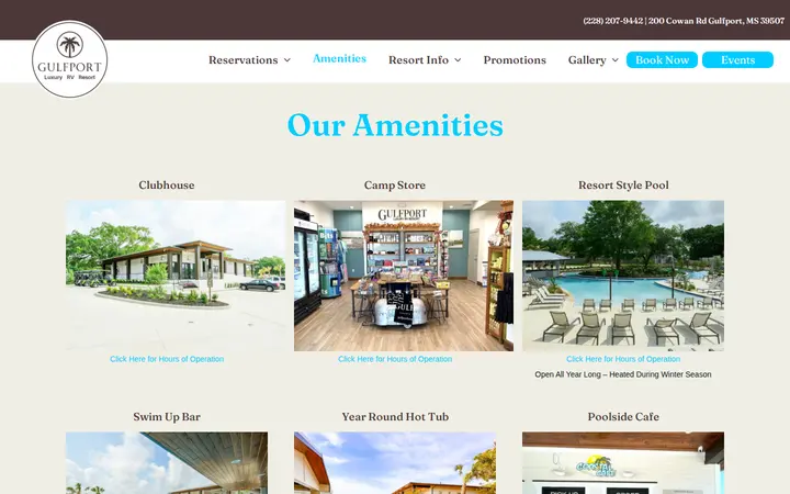 /amenities — Gulfport Luxury RV Resort