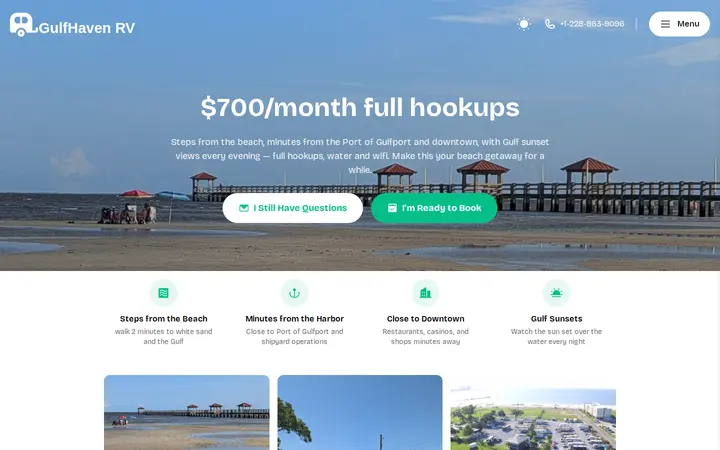 /long-term-stays — Gulf Haven Campground
