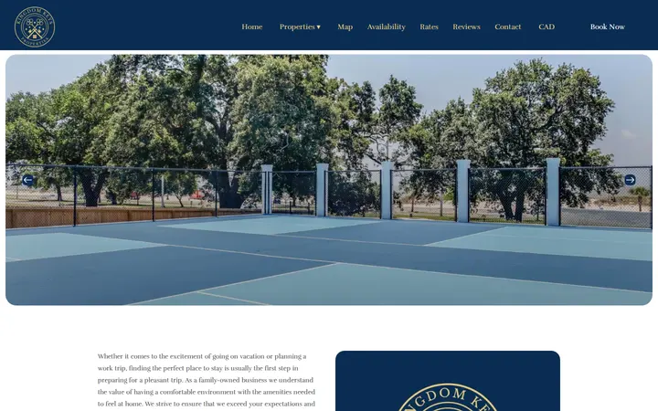 Website of Coral Paradise
