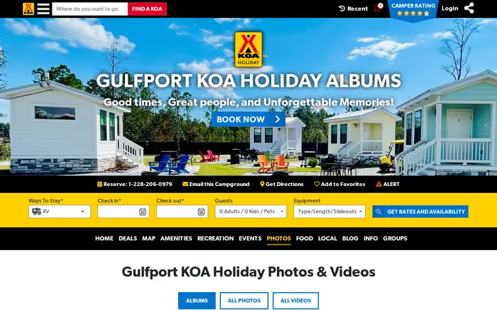 /campgrounds/gulfport/albums — Gulfport KOA Holiday