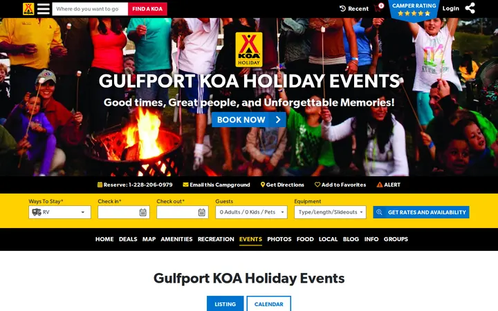 /campgrounds/gulfport/events — Gulfport KOA Holiday