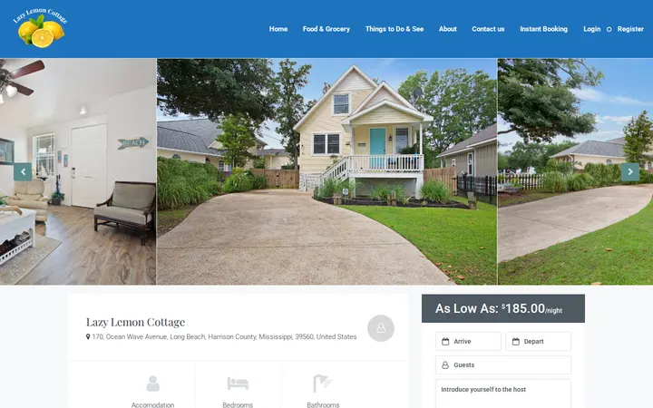 /listing/lazylemoncottage — Lazy Lemon Cottage