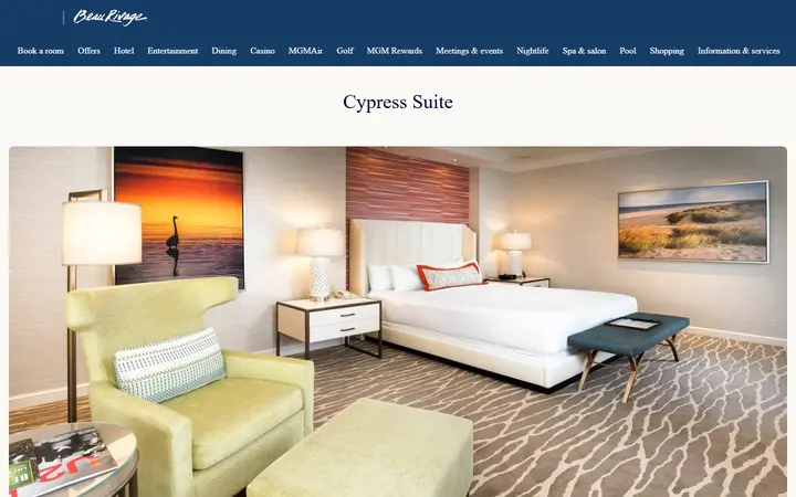 Suites in Biloxi - Cypress Suite