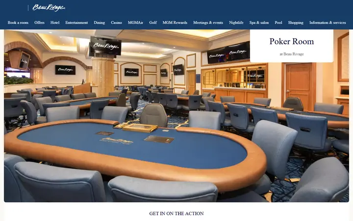 Poker Room & Tournaments