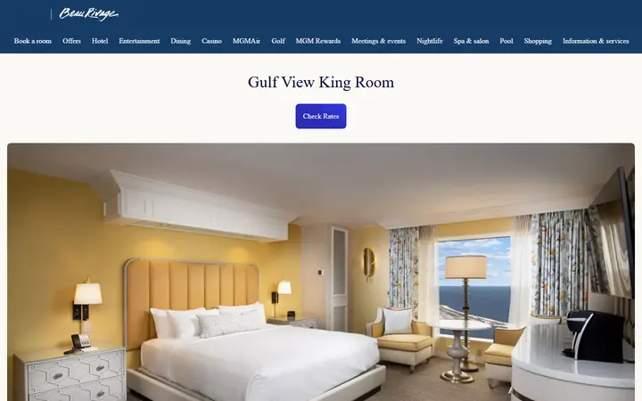 Gulf View King Room