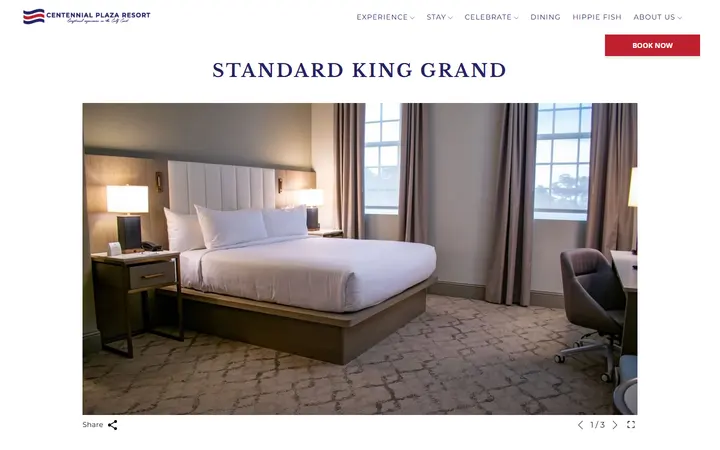 Discover our Standard King Grand and book your stay at Centennial Plaza Resort.