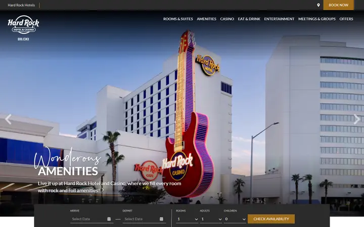 Hard Rock Hotel and Casino Biloxi | Resort Casinos in Biloxi, MS