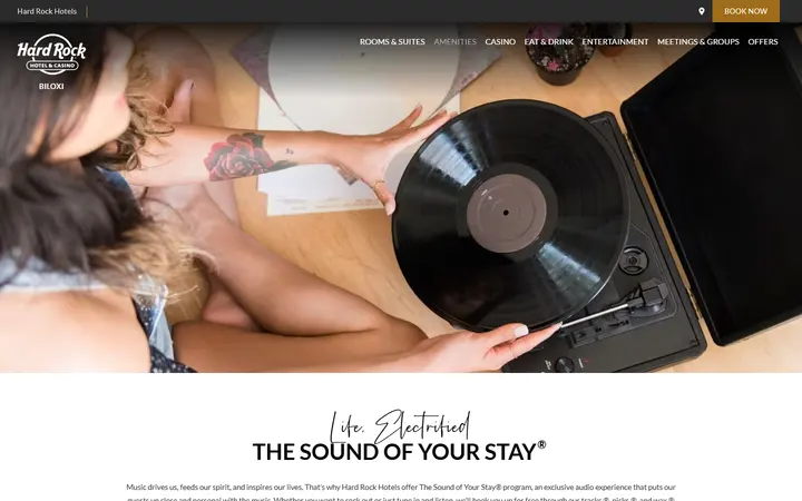 Sound of Your Stay at Hard Rock Hotel and Casino Biloxi