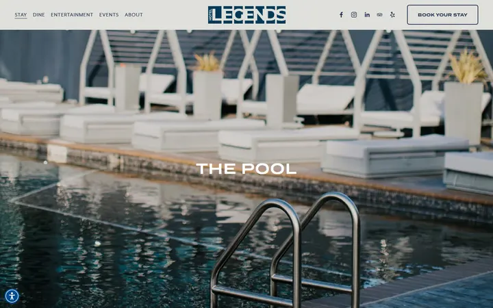 Pool — Hotel Legends