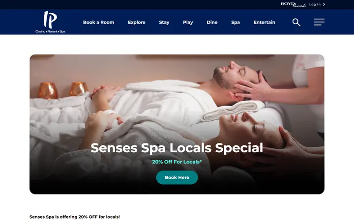 Senses Spa Locals Special