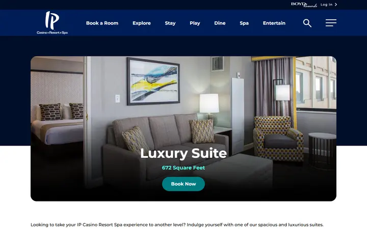 Luxury Suites at IP Casino Resort & Spa | IPBiloxi.BoydGaming.com