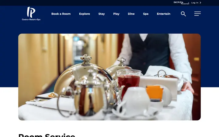 Room Service | IP Casino Resort Spa