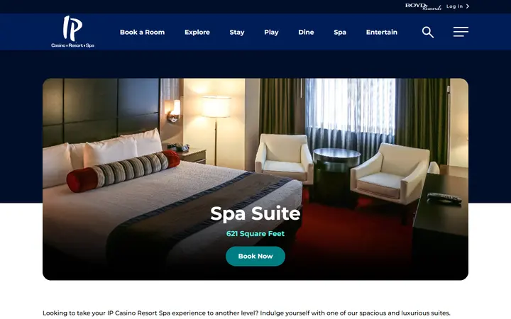 Spa Suites at IP Casino Resort & Spa | IPBiloxi.BoydGaming.com