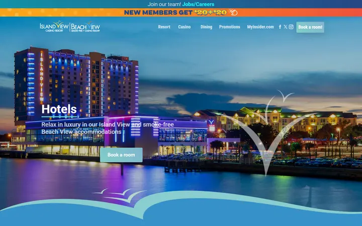 Luxury Hotels • The View Casino Resorts • Gulfport, MS
