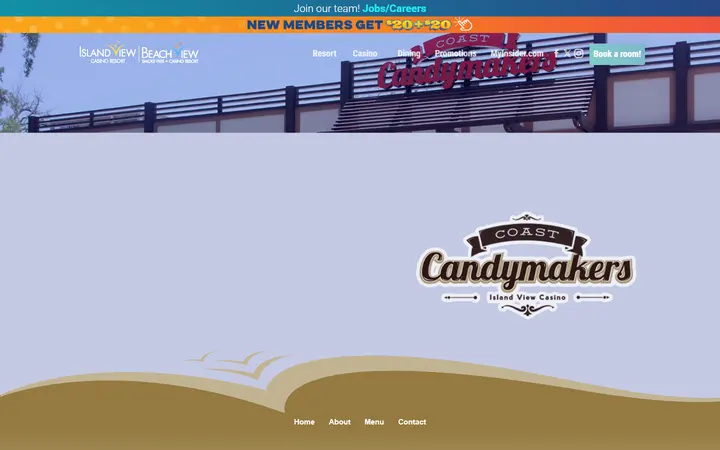 Coast Candymakers | Next to Island View Casino Resort