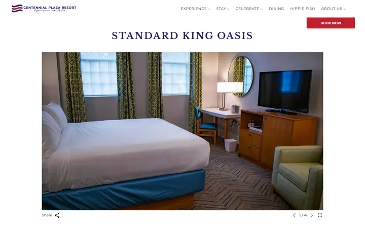 Standard King Oasis | Centennial Plaza Resort