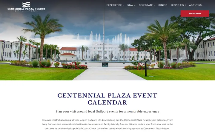 Gulfport MS event calendar | Centennial Plaza Resort
