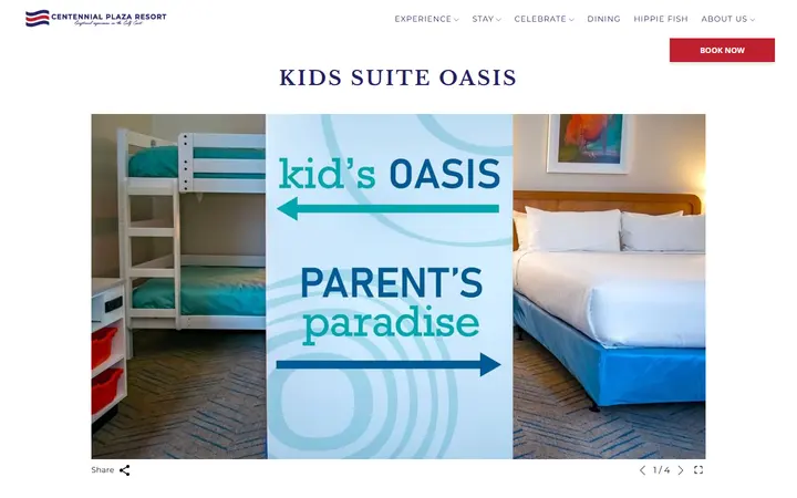 Kids Suite Oasis | Centennial Plaza Resort