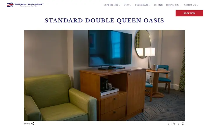 Standard Double Queen Oasis | Centennial Plaza Resort