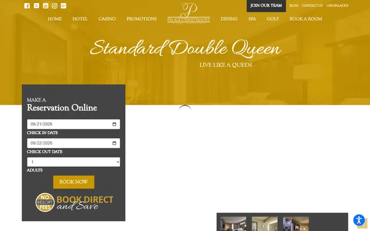 Double Queen | Palace Casino Resort | Biloxi, MS