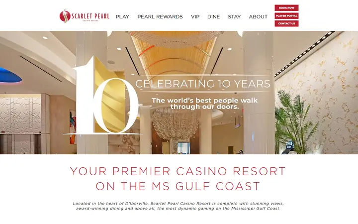 Scarlet Pearl Casino Resort | Luxury Casino in D'Iberville | 9380 Central Ave, D'Iberville, MS 39540, USA