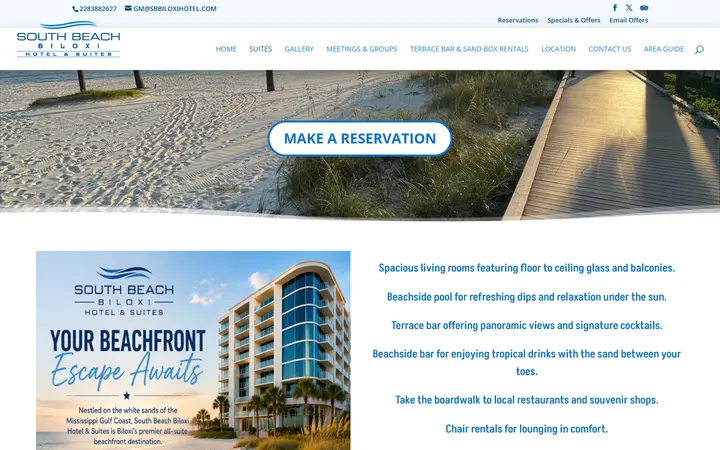 Biloxi Beachfront Hotel | Rooms | South Beach Biloxi Hotel