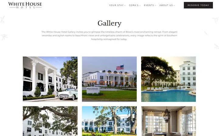 FAQ | Hotel in Biloxi | The White House