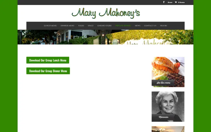 /private-dining — Mary Mahoney's | Old French House
