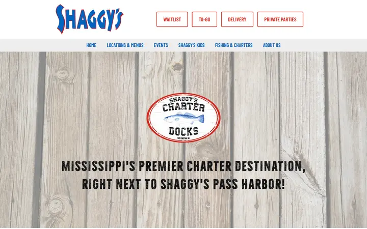 /charter-docks — Shaggy's Biloxi Beach