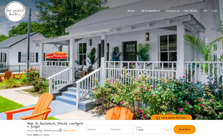 /en/walk-to-townbeach-fenced-courtyard-firepit — The Porch Downtown