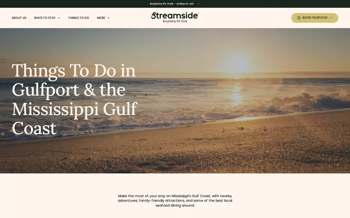 /bayberry-rv-park-gulfport-ms/things-to-do — Bayberry RV Park