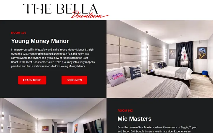 /rooms — The Bella Downtown