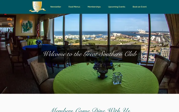 Website of Great Southern Club