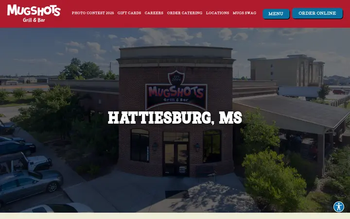 /location/mugshots-hattiesburg — Mugshots Grill & Bar - Biloxi, MS