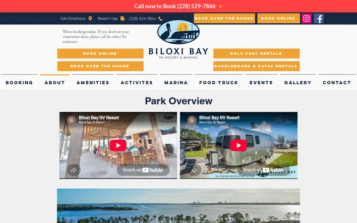 /overview — Biloxi Bay RV Resort & Marina
