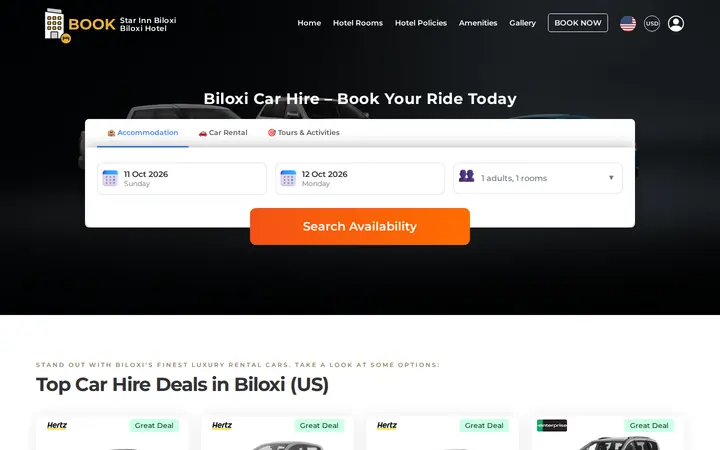 /car-rental.html — Star Inn Biloxi