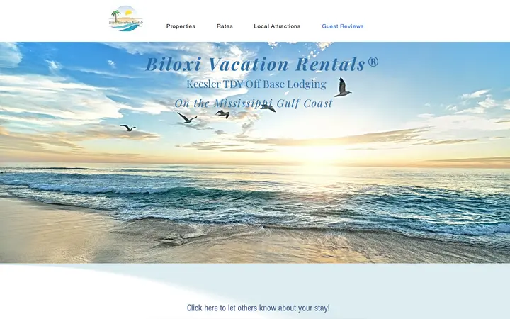 /guest-reviews — Biloxi Vacation Rentals ® - Keesler TDY Off Base Lodging